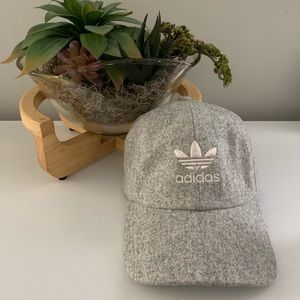 New Heather Grey Adidas Hat